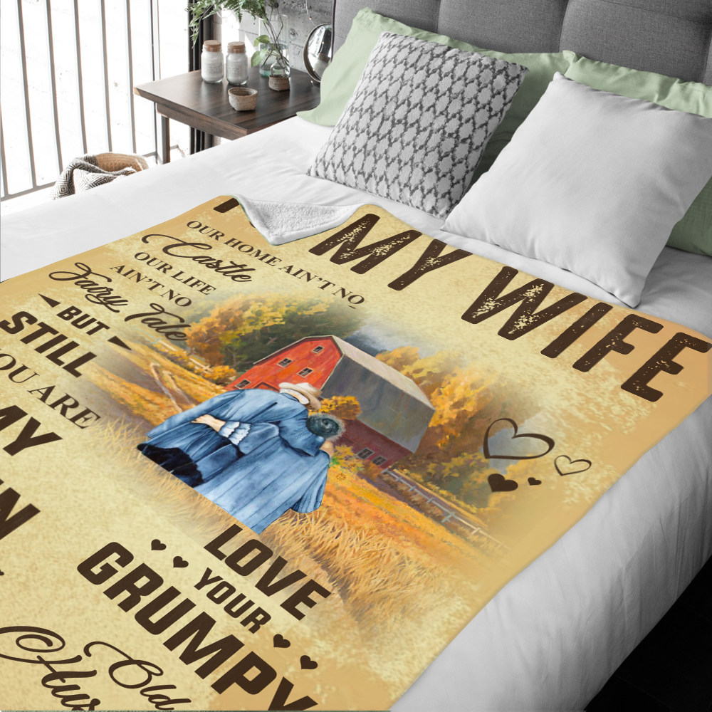 To My Wife | Fleece Blanket