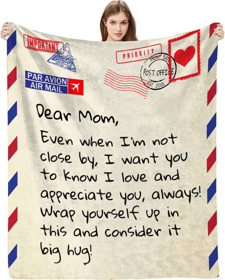 Dear Mom | Fleece Blanket