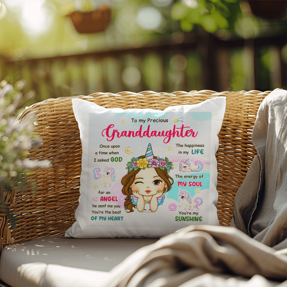 To My Precious  Granddaughter | Pillow collection