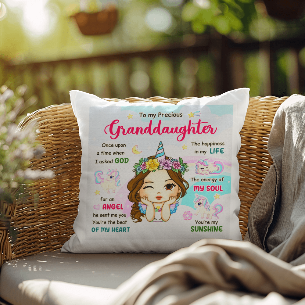 To My Precious  Granddaughter | Pillow collection