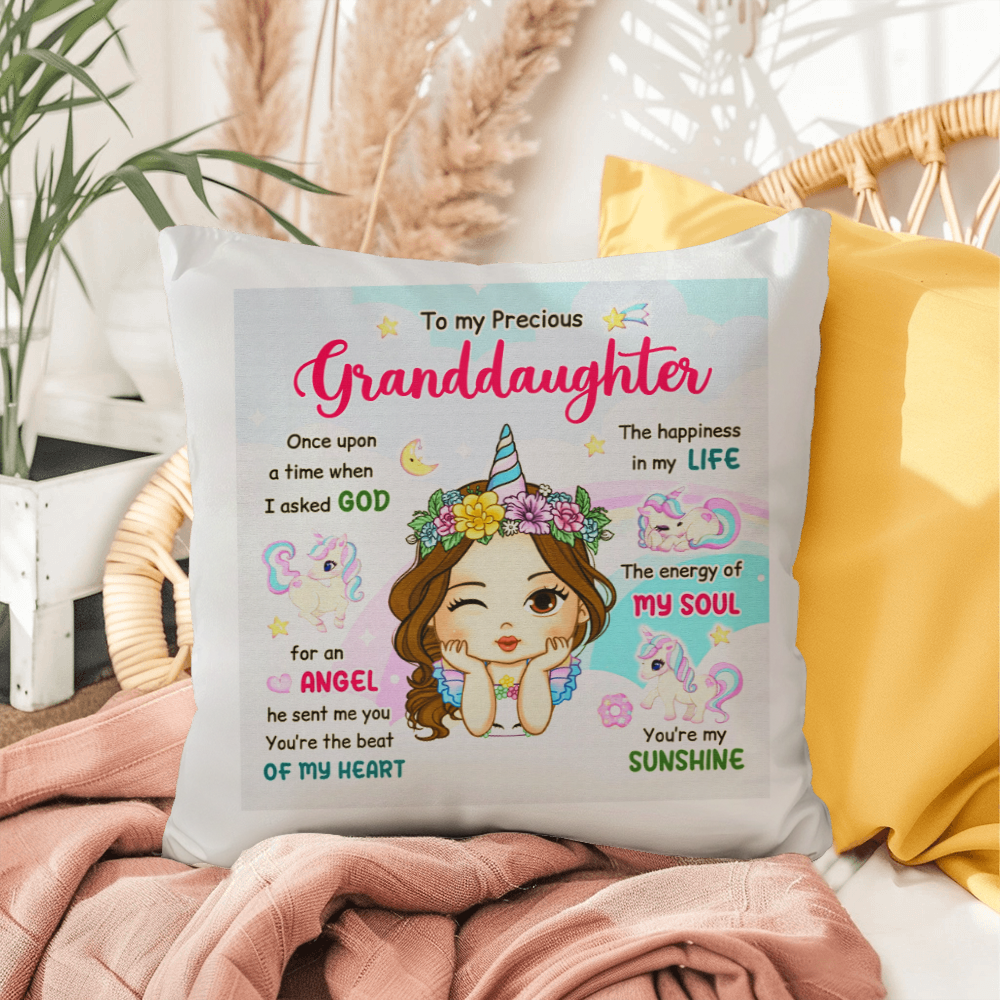 To My Precious  Granddaughter | Pillow collection