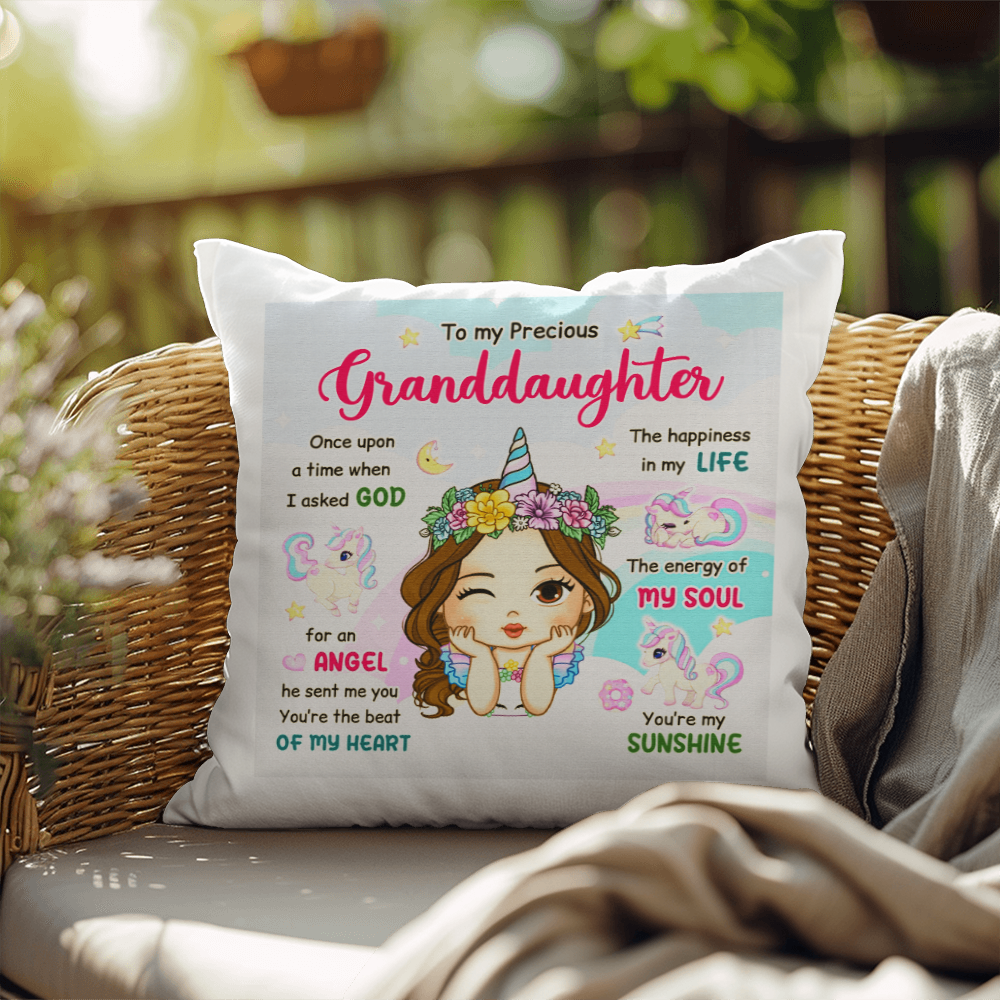 To My Precious  Granddaughter | Pillow collection